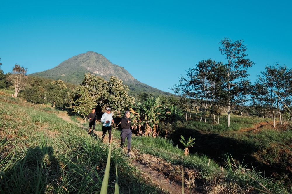 Semangat para pelari